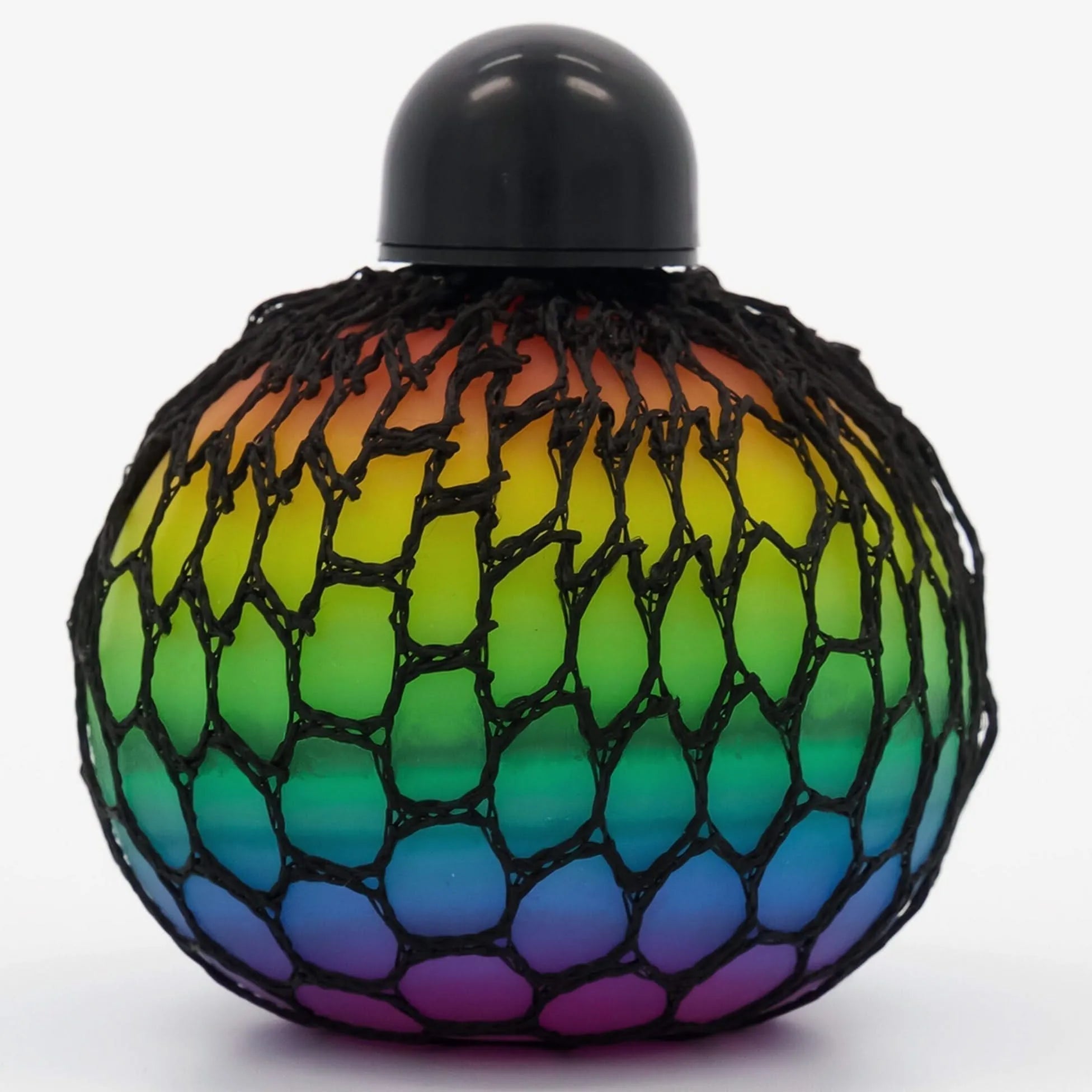 Rainbow Squishy Mesh Ball Fidget Toy-Rainbow Squishy Mesh Ball Fidget Toy