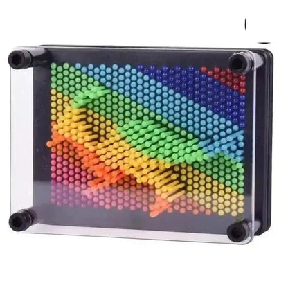 Rainbow UV Pin Art-Rainbow UV Pin Art