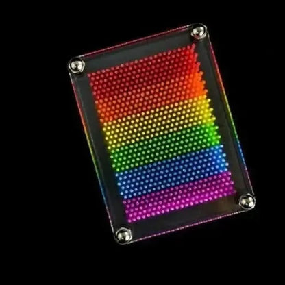 Rainbow UV Pin Art-Rainbow UV Pin Art