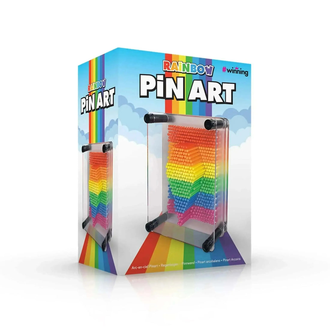 Rainbow UV Pin Art-Rainbow UV Pin Art