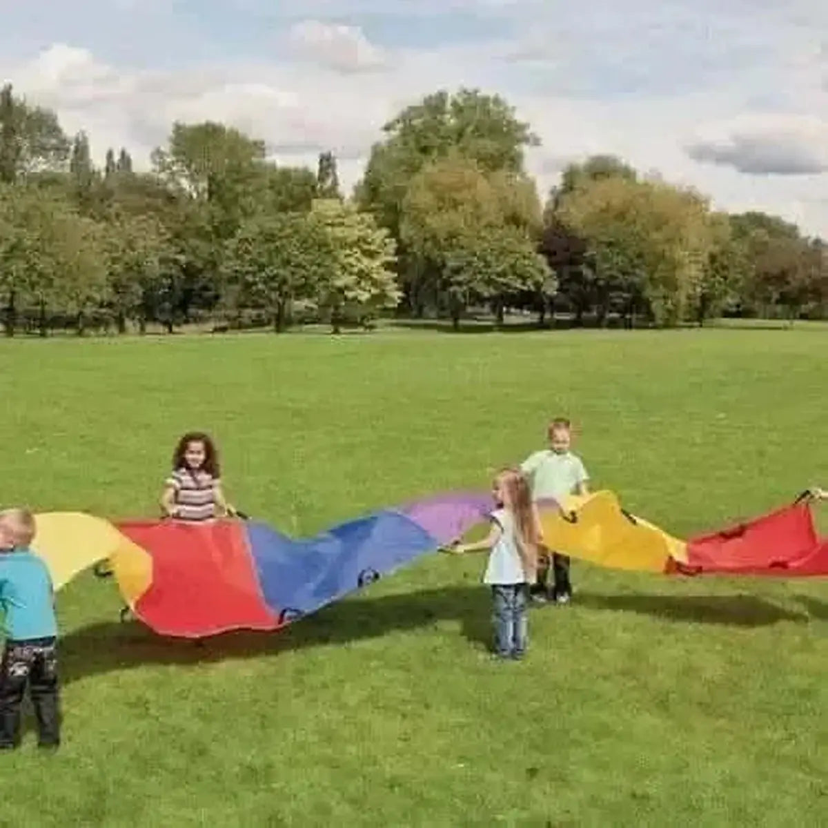 Rainbow Wave Parachute-Rainbow Wave Parachute