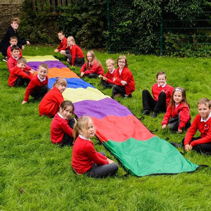 Rainbow Wave Parachute-Rainbow Wave Parachute