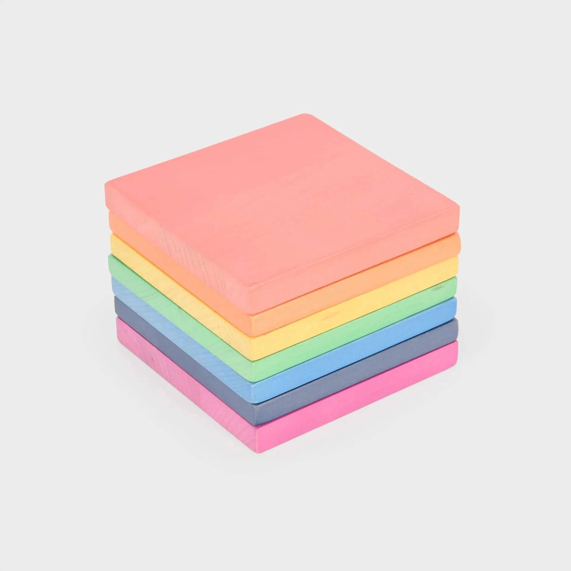 Rainbow Wooden Shape Stacker-Rainbow Wooden Shape Stacker