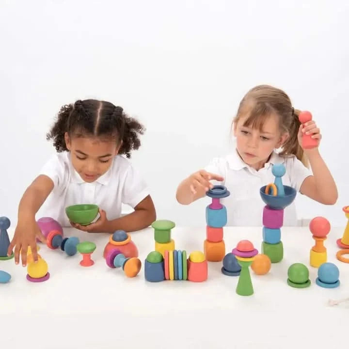Rainbow Wooden Super Set-Rainbow Wooden Super Set