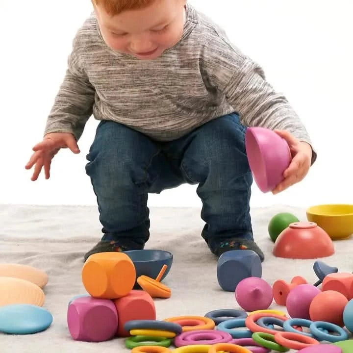 Rainbow Wooden Super Set-Rainbow Wooden Super Set