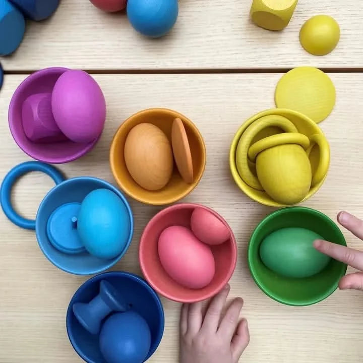 Rainbow Wooden Super Set-Rainbow Wooden Super Set