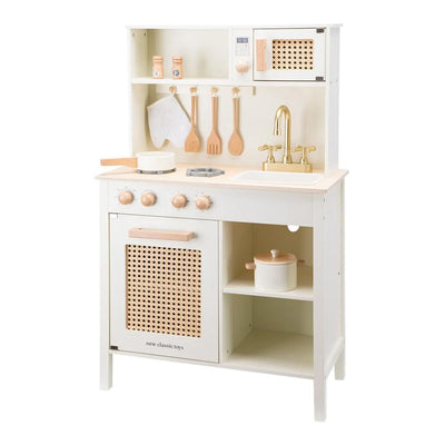 Rattan Wooden Kitchenette-Rattan Wooden Kitchenette