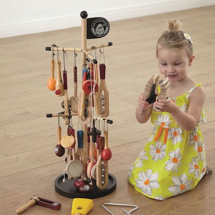 Rattlesnake Instrument Collection, The Rattlesnake Instrument Collection is a full collection of Early Years instruments complete with tidy storage stand. Get the whole class involved with this Rattlesnake Instrument Collection of engaging musical instruments. The Rattlesnake Instrument Collection set comes complete with a tidy stand for easy storage. Watch as the children experiment and explore with a range of musical instruments. Please note that products may vary. Product Content: 6 x Shakers 1 x Kokorik