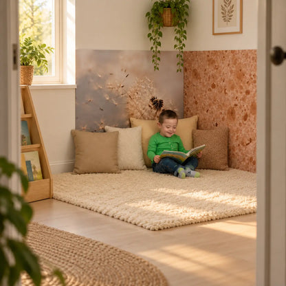 Reading Corner Air natural UK nursery lifestyle image 8