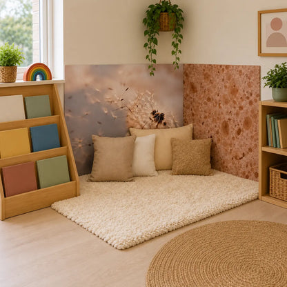 Reading Corner Air natural UK nursery lifestyle image 1