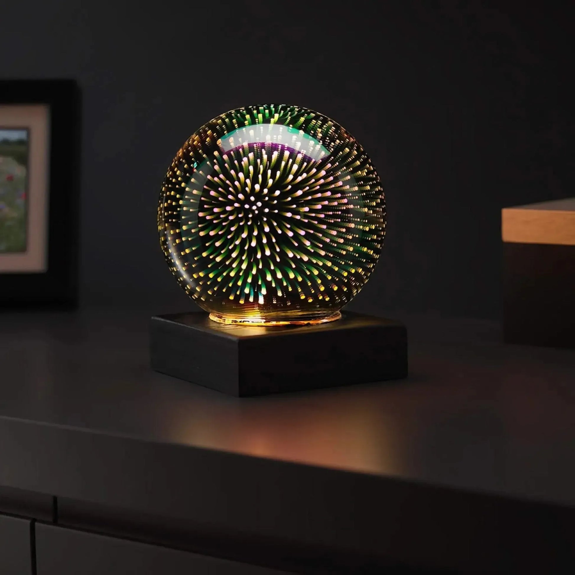 RED5 3D LED Fibre Ball Light-RED5 3D LED Fibre Ball Light