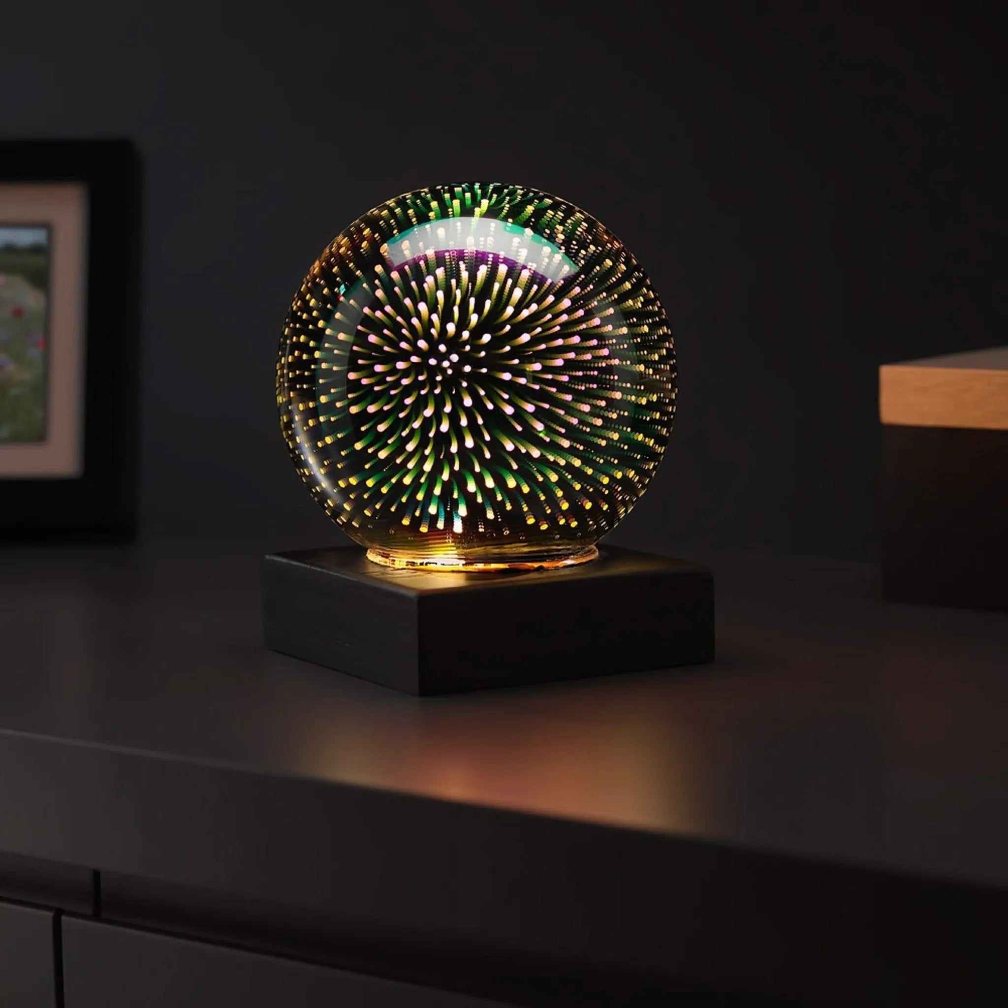 RED5 3D LED Fibre Ball Light-RED5 3D LED Fibre Ball Light