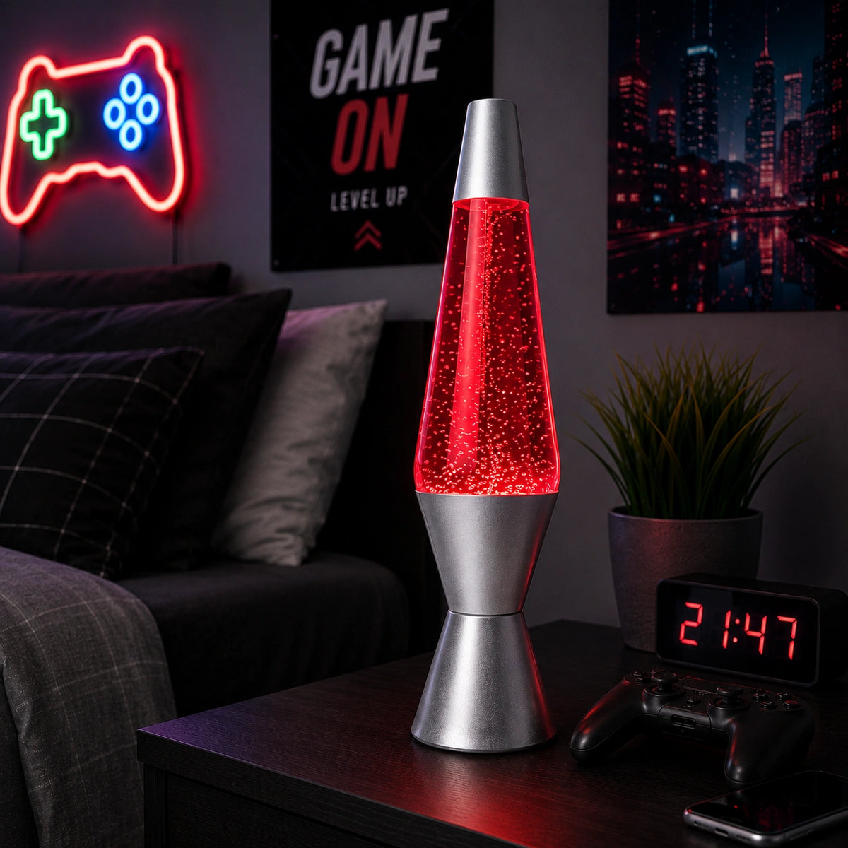 RED5 Colour Changing Twister Lamp-RED5 Colour Changing Twister Lamp