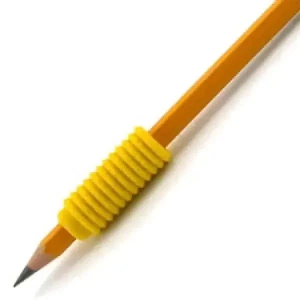 Ridged Comfort Pencil Grips Pack of 4-Ridged Comfort Pencil Grips Pack of 4