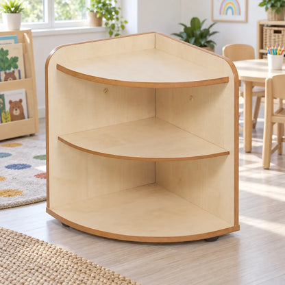 Rookie Range 2 High Corner Unit in a bright early years classroom