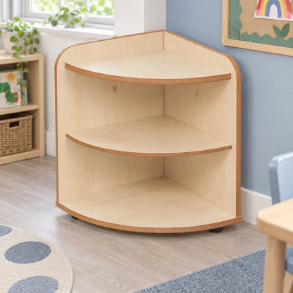 Rookie Range 2 High Corner Unit in a bright early years classroom