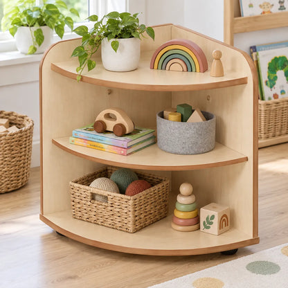 Rookie Range 2 High Corner Unit in a bright early years classroom