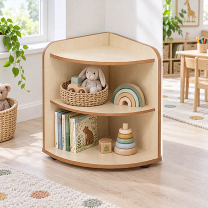 Rookie Range 2 High Corner Unit in a bright early years classroom