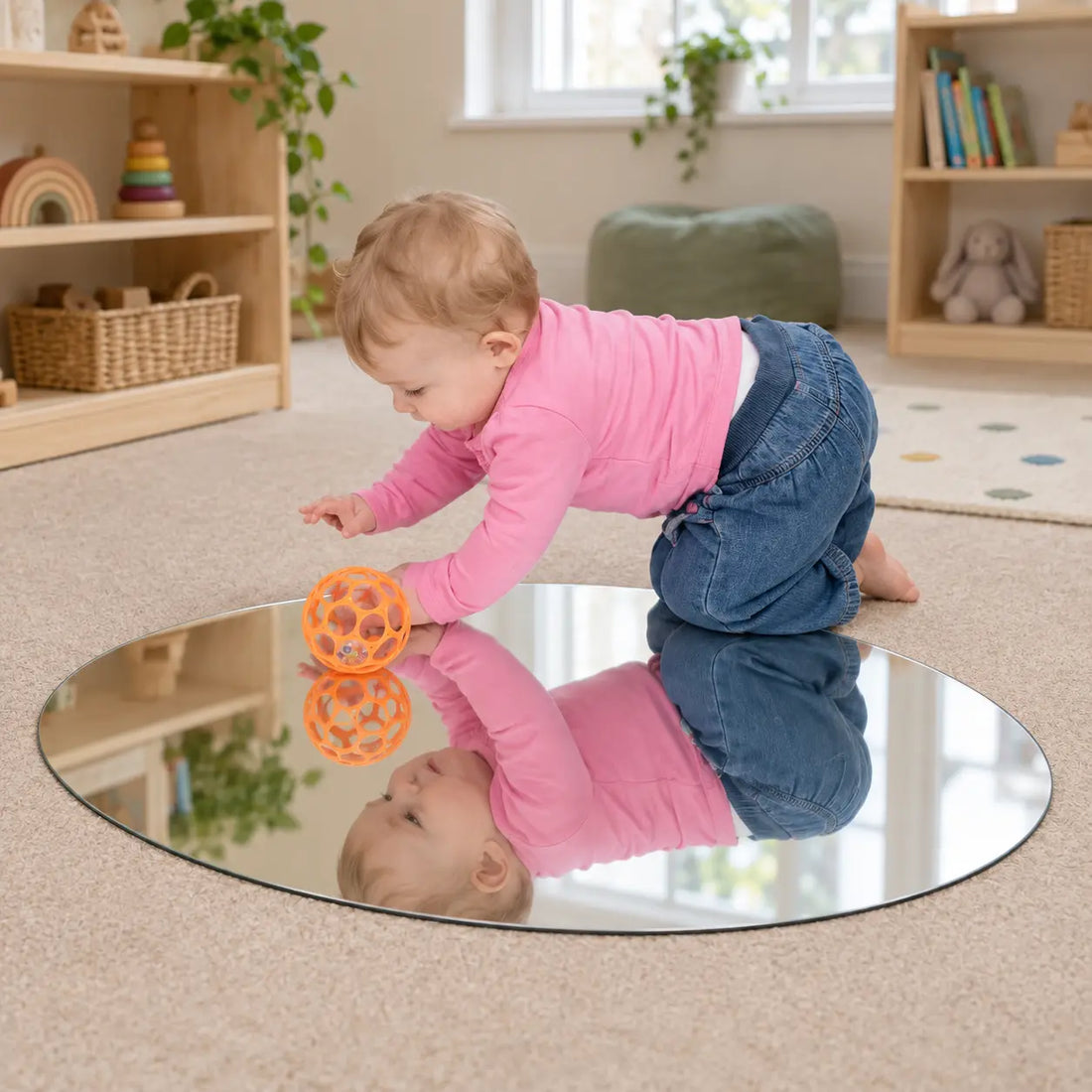 Round Visual Perception Mirror,Visual perception toys,visual perception ...