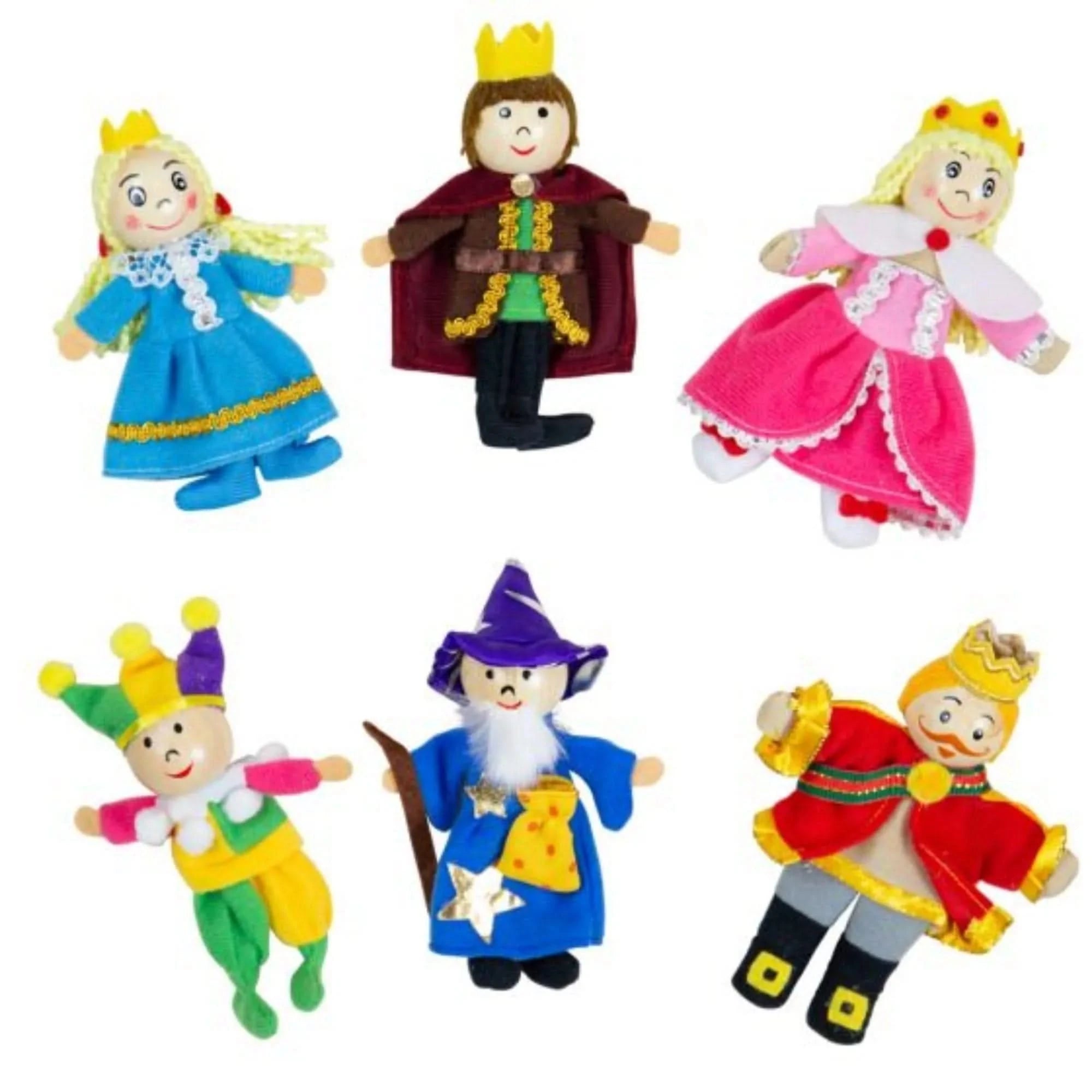 Royalty Finger Puppets-Royalty Finger Puppets