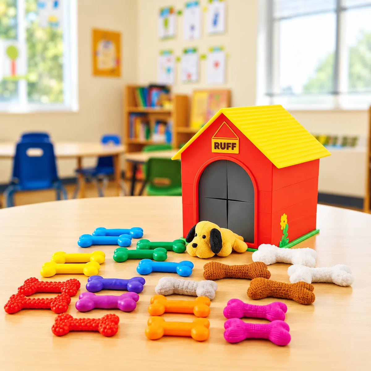 Ruff's House Teaching Tactile Set – tactile learning activity – view 2