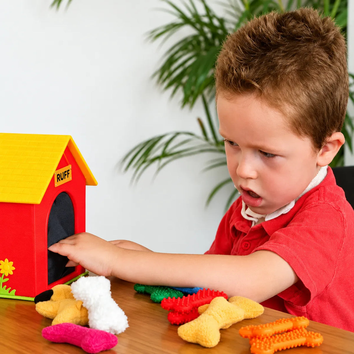 Ruff's House Teaching Tactile Set – tactile learning activity – view 3