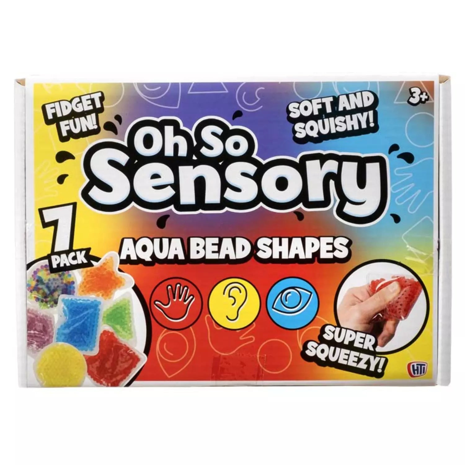 Oh So Sensory Aqua Bead Shapes