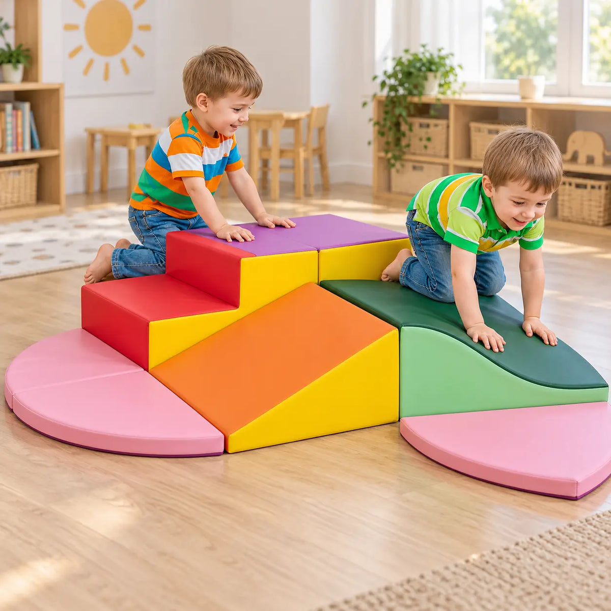 Safer-Play 6 Piece Soft Play Set lifestyle image 8