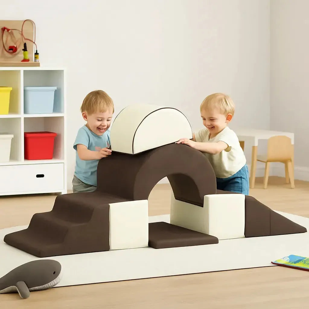 Safer-Play 7 Piece Soft Play Set-Safer-Play 7 Piece Soft Play Set