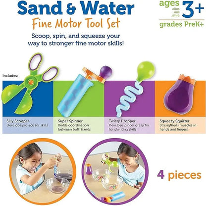 Sand & Water Fine Motor Tool Set-Sand & Water Fine Motor Tool Set