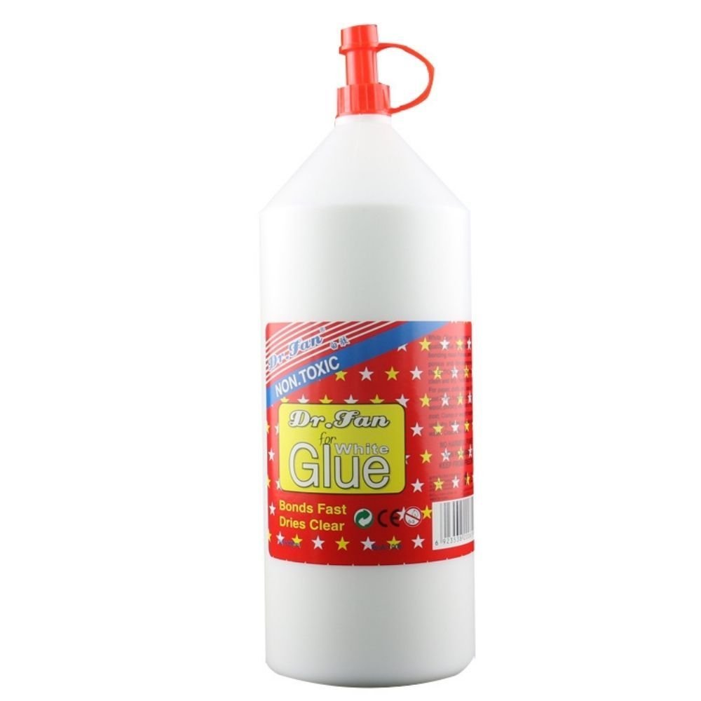 School PVA Glue 500ml, Get crafty and creative with School PVA Glue ! It'll be perfect for big projects or for stocking up your art room, office or school supplies. It's a crafting essential for all ages! School PVA glue has a higher initial tack and greater bond strength than standard washable PVA. It has so many uses besides sticking things together: use as a glaze on craft projects, or mix with powder paint to create a rich, vibrant paint. PVA glue contains hours of crafting joy for all. 500ml Multi-purp
