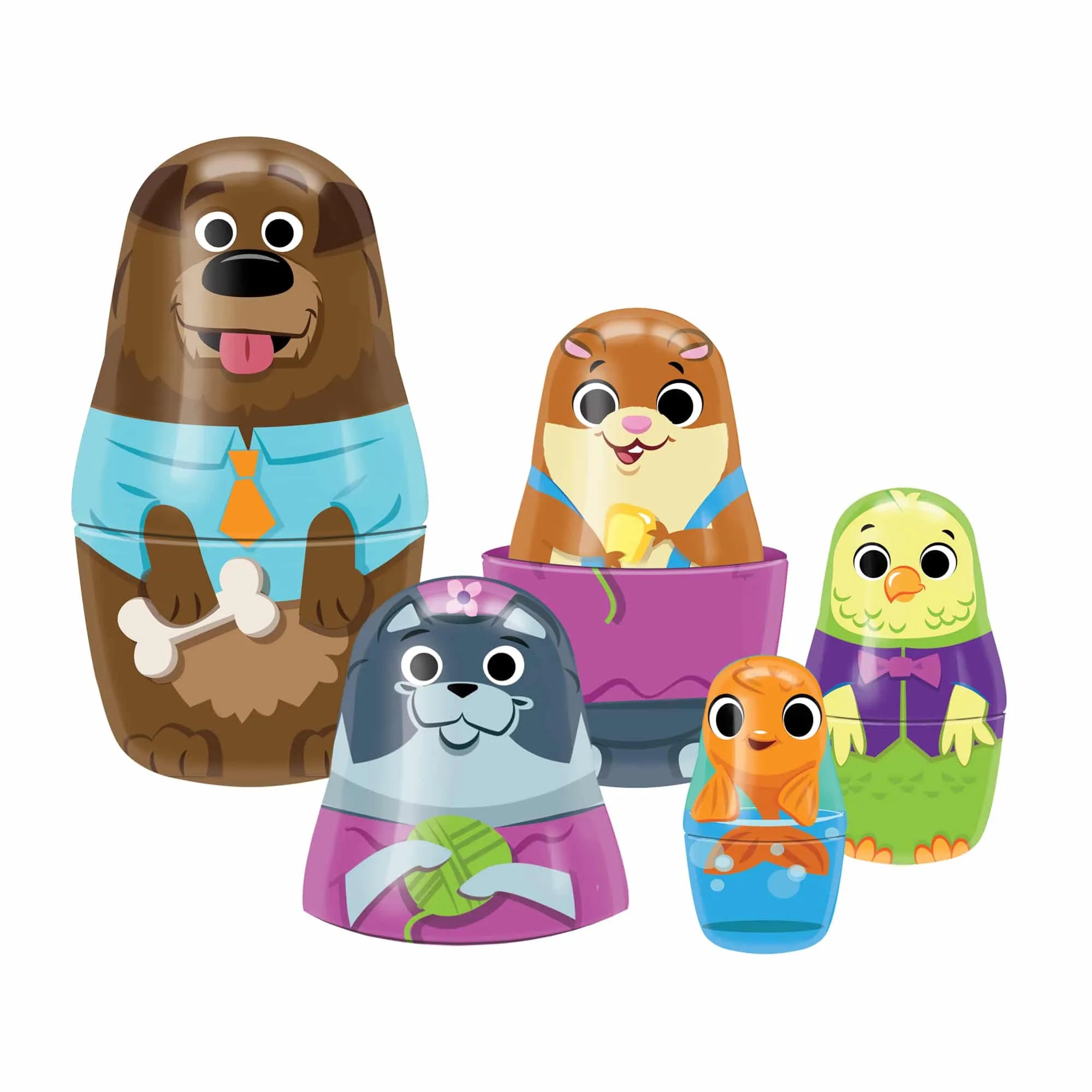 Schylling Lil Classics Nesting Pets-Schylling Lil Classics Nesting Pets
