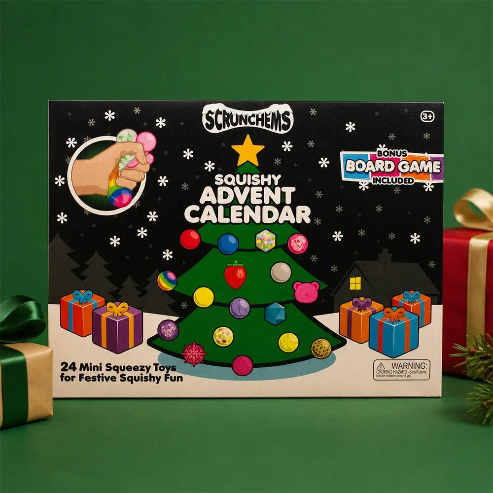 Scrunchems 24 Days Squish Ball Advent Calendar-Scrunchems 24 Days Squish Ball Advent Calendar