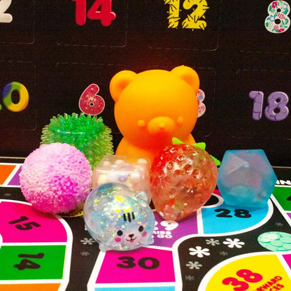 Scrunchems 24 Days Squish Ball Advent Calendar-Scrunchems 24 Days Squish Ball Advent Calendar