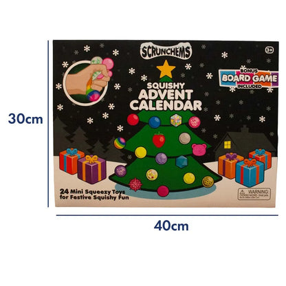 Scrunchems 24 Days Squish Ball Advent Calendar-Scrunchems 24 Days Squish Ball Advent Calendar