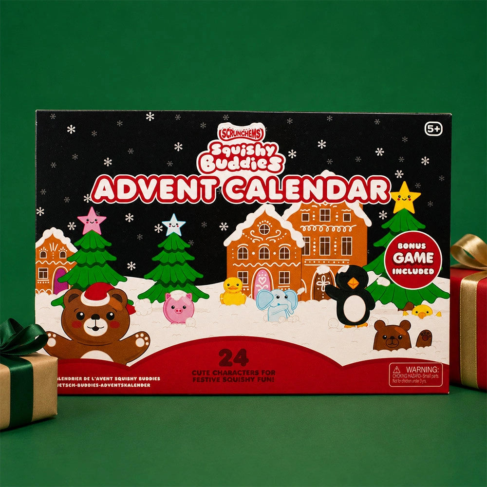 Scrunchems 24 Days Squishy Buddies Advent Calendar-Scrunchems 24 Days Squishy Buddies Advent Calendar
