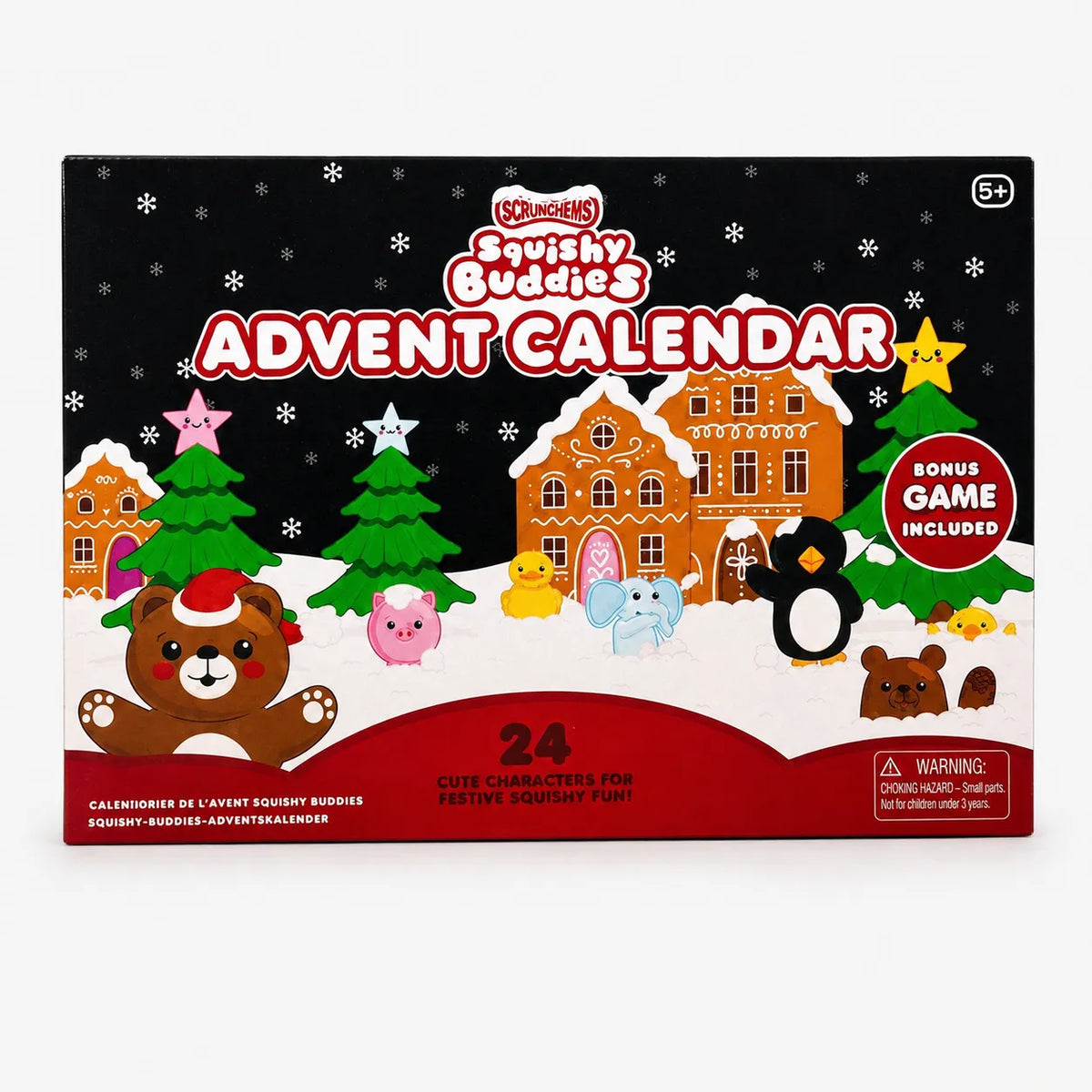 Scrunchems 24 Days Squishy Buddies Advent Calendar-Scrunchems 24 Days Squishy Buddies Advent Calendar