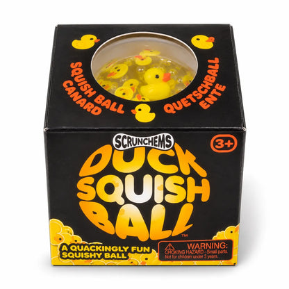 Scrunchems Duck Squish Ball single boxed product