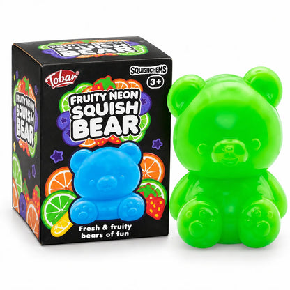 Scrunchems Fruity Neon Squish Bears-Scrunchems Fruity Neon Squish Bears