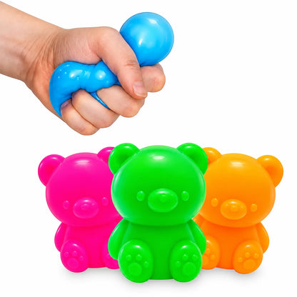 Scrunchems Fruity Neon Squish Bears-Scrunchems Fruity Neon Squish Bears