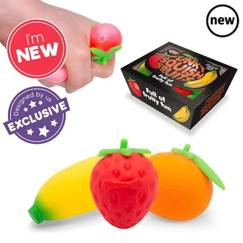 Scrunchems Funky Squish Fruits-Scrunchems Funky Squish Fruits