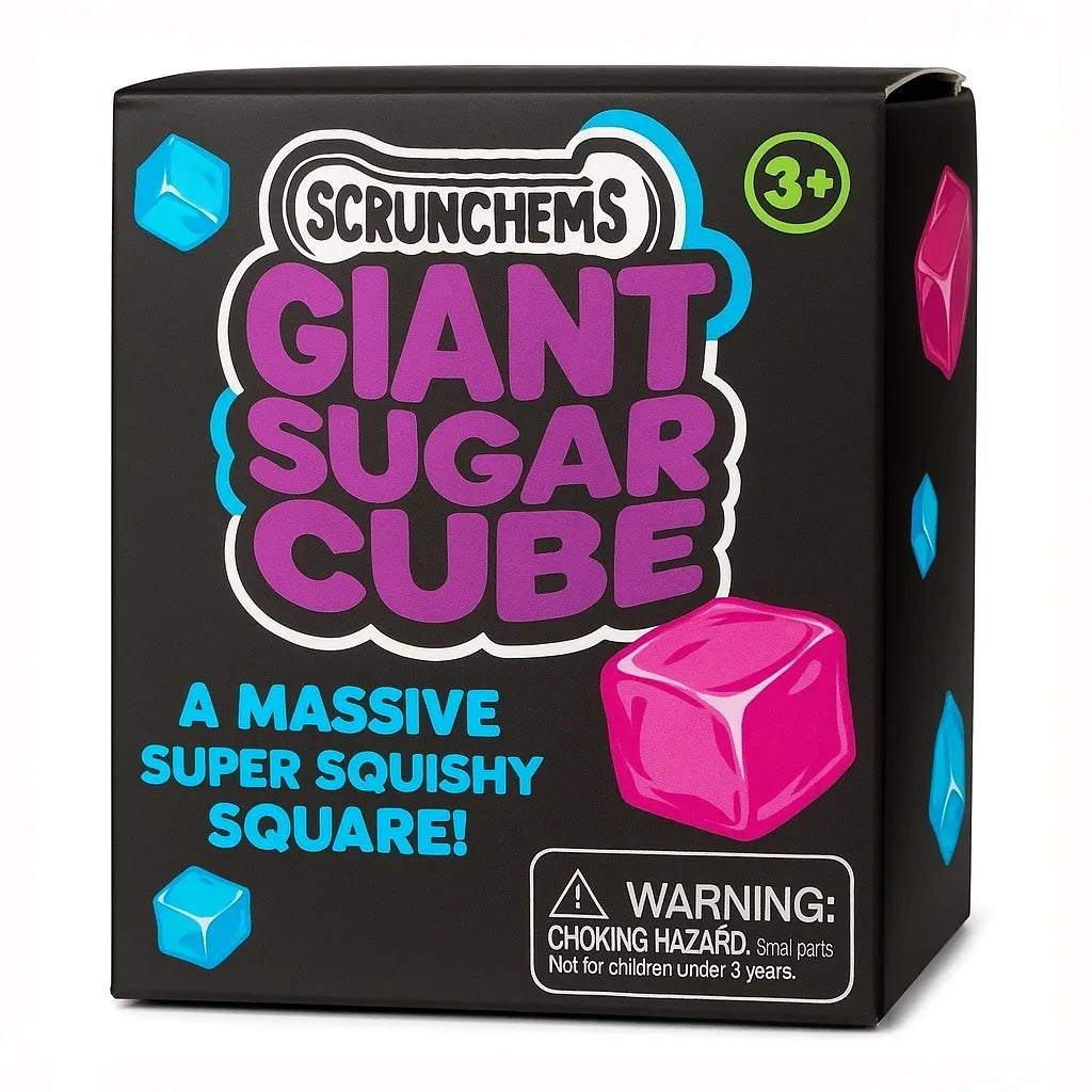 Scrunchems Giant Sugar Cube-Scrunchems Giant Sugar Cube