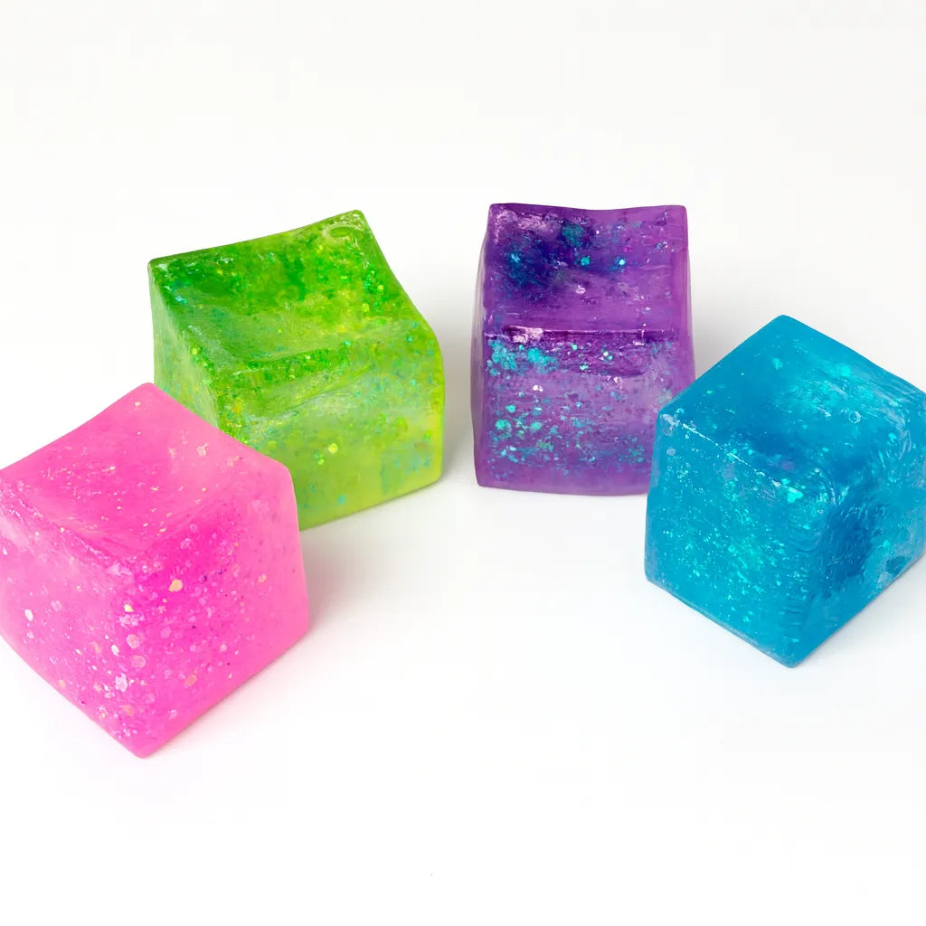 Scrunchems Glitter Sugar Cube,Scrunchems toys,Nicecubes glitter cube ...