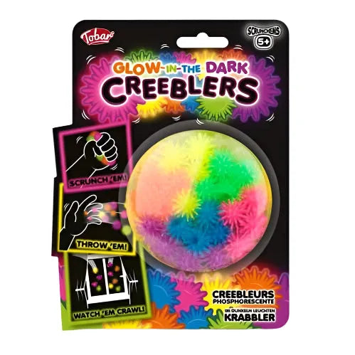 Scrunchems Glow in the Dark Creeblers-Scrunchems Glow in the Dark Creeblers