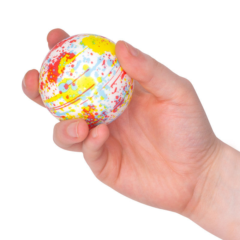 Scrunchems Gobstopper Squish Bounce Ball, Take a moment to unwind and relax with the mesmerizing Scrunchems Gobstopper Squish Bounce Ball. This incredible sensory toy not only excites your eyes with its vibrant colors, but it also soothes your soul with its calming and satisfying squishy texture.The Scrunchems Gobstopper Squish Bounce Ball offers an exciting and engaging sensory experience. Its unique, dough-like compound inside provides a satisfying squeeze that melts away stress and tension, leaving you f