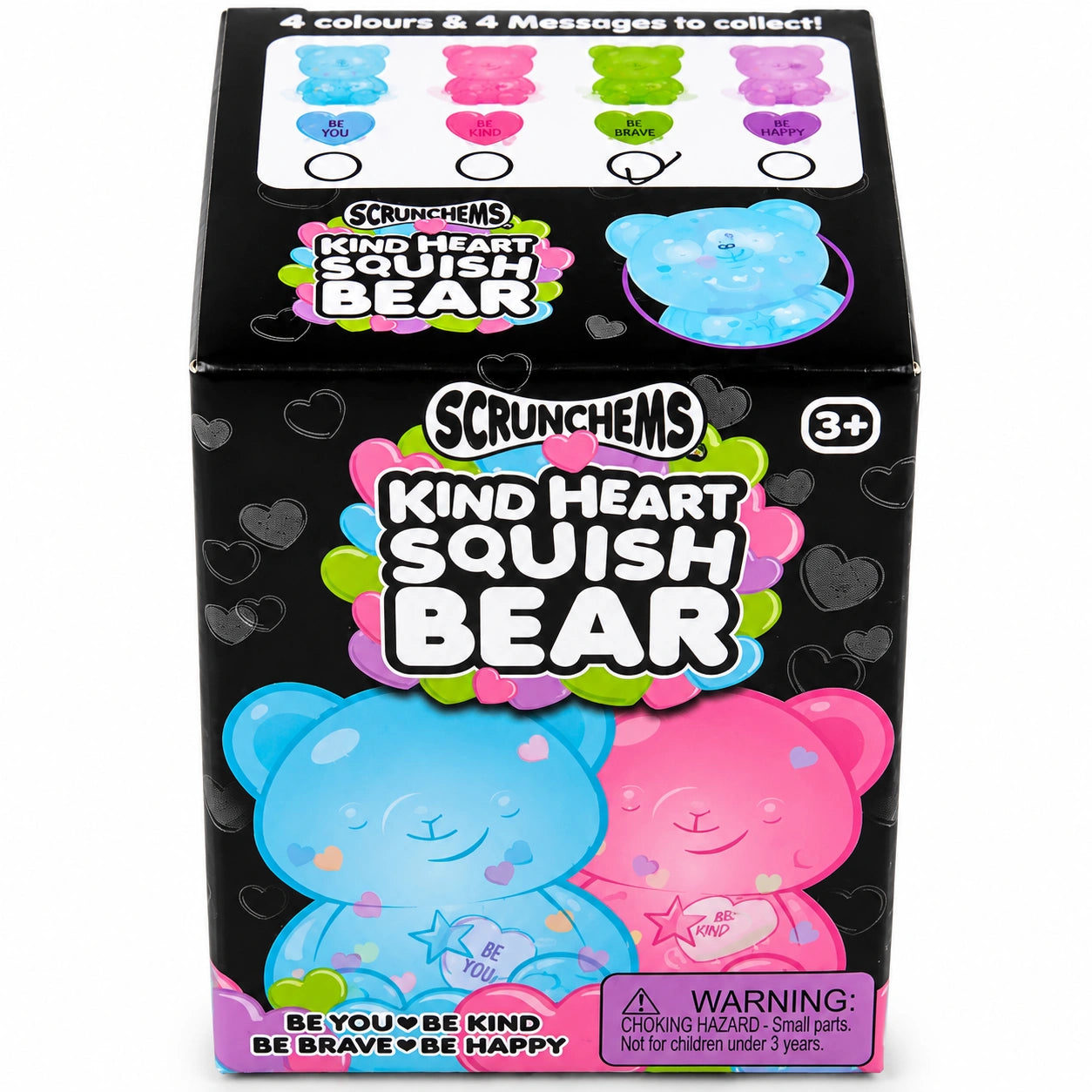 Scrunchems Kind Heart Squish Bear-Scrunchems Kind Heart Squish Bear