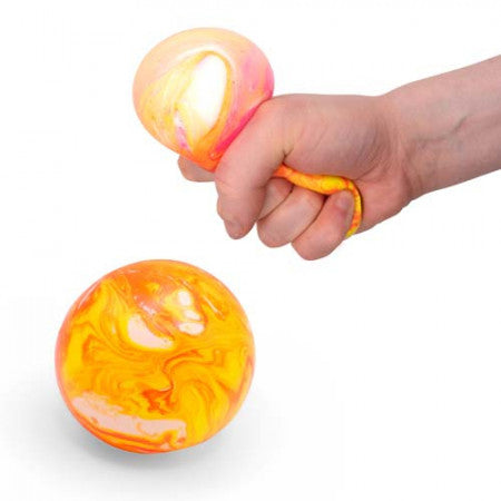 Scrunchems Marble Effect Squish Ball, Feeling stressed and need a moment of relaxation? The Scrunchems Marble Effect Squish stress ball is the perfect solution to help you unwind and find your calm. Its vibrant, psychedelic patterns captivate the eyes, creating a fascinating visual spectacle while providing soothing relief to your senses. Features of the Scrunchems Marble Effect Squish Ball: Mesmerizing Patterns: Offers a visual feast with its psychedelic, marbled effect. Relaxing Sensory Experience: Helps 
