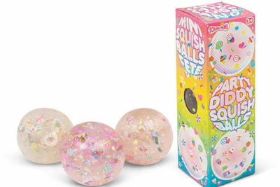 Scrunchems Party Diddy Squish Balls 3 Pack-Scrunchems Party Diddy Squish Balls 3 Pack