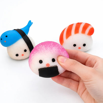 Scrunchems Squishy Sushi 3 Pack-Scrunchems Squishy Sushi 3 Pack