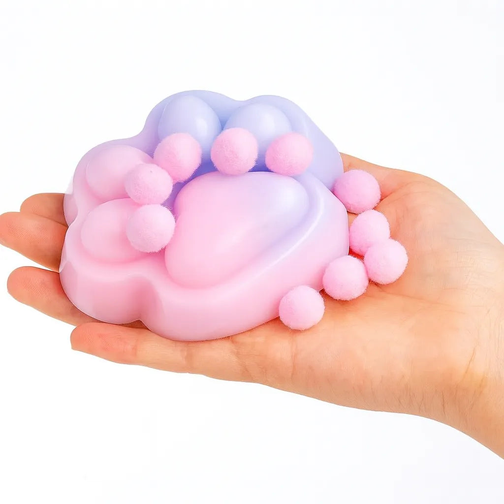 Scrunchems Sticky Squishy Paw Prints-Scrunchems Sticky Squishy Paw Prints